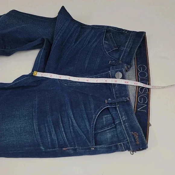 Goldsign High Rise Flare Leg Jeans - Picture 6 of 13